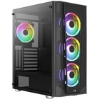 Корпус MIDITOWER PRISM-G-BK-V2 AEROCOOL Корпус MIDITOWER PRISM-G-BK-V2 AEROCOOL