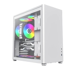 GameMax Корпус Spark Pro Full White без БП (Midi Tower, ATX, Белый., USB3.0+Type C, Зак. стекло)