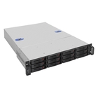 Exegate EX293401RUS Серверный корпус ExeGate Pro 2U660-HS12 <RM 19", высота 2U, глубина 660, БП 1U-1100ADS, 12xHotSwap>