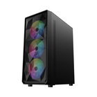 1STPLAYER FD3 Black / ATX / 4x120mm LED fans inc. / FD3-BK-4F1 1STPLAYER FD3 Black / ATX / 4x120mm LED fans inc. / FD3-BK-4F1