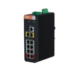 DAHUA DH-IS4210-8GT-120 10-портовый гигабитный управляемый коммутатор с PoE, промышленное исполнение, 8xRJ45 1Gb PoE, 2xSFP 1Gb uplink, суммарно 120Вт, коммутация 20 Гбит/с, MAC-таблица 8К DAHUA DH-IS4210-8GT-120 10-портовый гигабитный управляемый коммутатор с PoE, промышленное исполнение, 8xRJ45 1Gb PoE, 2xSFP 1Gb uplink, суммарно 120Вт, коммутация 20 Гбит/с, MAC-таблица 8К