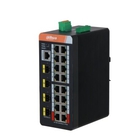 DAHUA DH-IS4420-16GT-240 20-портовый гигабитный управляемый коммутатор с PoE, промышленное исполнение, 16xRJ45 1Gb, 4xSFP 1Gb, суммарно 240Вт, коммутация 56 Гбит/с, MAC-таблица 8К DAHUA DH-IS4420-16GT-240 20-портовый гигабитный управляемый коммутатор с PoE, промышленное исполнение, 16xRJ45 1Gb, 4xSFP 1Gb, суммарно 240Вт, коммутация 56 Гбит/с, MAC-таблица 8К