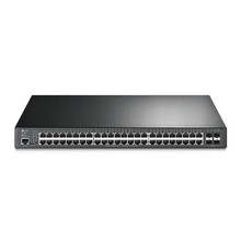 TP-Link SG3452P Управляемый коммутатор JetStream уровня 2+ с 48 гигабитными портами PoE+ и 4 портами SFP PROJ