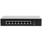 DAHUA DH-PFS3008-8GT 8-портовый гигабитный неуправляемый коммутатор, 8xRJ45 1Gb, коммутация 16 Гбит/с, MAC-таблица 2К, металл DAHUA DH-PFS3008-8GT 8-портовый гигабитный неуправляемый коммутатор, 8xRJ45 1Gb, коммутация 16 Гбит/с, MAC-таблица 2К, металл