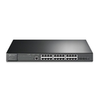 TP-Link SG3428XMP Управляемый коммутатор JetStream уровня 2+ с 24 гигабитными портами RJ45 и 4 портами SFP+ PROJ
