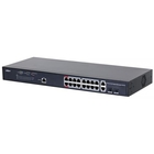 DAHUA DH-PFS4218-16GT-130 18-портовый гигабитный управляемый коммутатор с PoE, уровень L2, 16xRJ45 1Gb PoE, 2хКомбо SFP/RJ45 1Gb uplink, суммарно 130Вт, коммутация 56 Гбит/с, MAC-таблица 16К, металл DAHUA DH-PFS4218-16GT-130 18-портовый гигабитный управляемый коммутатор с PoE, уровень L2, 16xRJ45 1Gb PoE, 2хКомбо SFP/RJ45 1Gb uplink, суммарно 130Вт, коммутация 56 Гбит/с, MAC-таблица 16К, металл