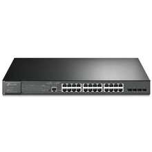 TP-Link SG3428MP Управляемый коммутатор JetStream уровня 2+ с 24 гигабитными портами PoE+ и 4 портами SFP PROJ