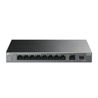 TP-Link LS1210GP Настольный коммутатор с 9 гигабитными портами (8 портов PoE+) и портом SFP TP-Link LS1210GP Настольный коммутатор с 9 гигабитными портами (8 портов PoE+) и портом SFP