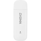 Digma Dongle WiFi DW1960WH Модем 3G/4G USB Wi-Fi Firewall +Router внешний белый Digma Dongle WiFi DW1960WH Модем 3G/4G USB Wi-Fi Firewall +Router внешний белый