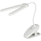 ЭРА Б0057207 Настольный светильник NLED-512-6W-W светодиодный аккумуляторный на прищепке белый ЭРА Б0057207 Настольный светильник NLED-512-6W-W светодиодный аккумуляторный на прищепке белый