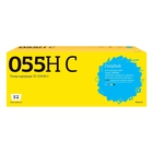 T2 Cartridge 055H C/3019C002 Картридж TC-C055H C для Canon i-SENSYS LBP663/664/MF742/744 (6000 стр.) Голубой, с чипом T2 Cartridge 055H C/3019C002 Картридж TC-C055H C для Canon i-SENSYS LBP663/664/MF742/744 (6000 стр.) Голубой, с чипом