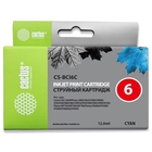 Картридж струйный Cactus CS-BCI6C голубой (12мл) для Canon S800/ S820/ S900/ S9000; i550/ i560/ i860/ i865/ i905D/ i950S/ i960x/ i965/ i990/ i9100/ i9950; JX500; MP750/ MP760; iP600D/ iP3000/ iP600D/ Картридж струйный Cactus CS-BCI6C голубой (12мл) для Canon S800/ S820/ S900/ S9000; i550/ i560/ i860/ i865/ i905D/ i950S/ i960x/ i965/ i990/ i9100/ i9950; JX500; MP750/ MP760; iP600D/ iP3000/ iP600D/