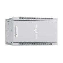 Cabeus SH-05F-6U60/45m Шкаф телекоммуникационный настенный 19" 6U 600x450x368mm (ШхГхВ) дверь металл