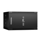 Cabeus SH-05F-6U60/45m-BK Шкаф телекоммуникационный настенный 19" 6U 600x450x368mm (ШхГхВ) дверь металл, цвет черный (RAL 9004) Cabeus SH-05F-6U60/45m-BK Шкаф телекоммуникационный настенный 19" 6U 600x450x368mm (ШхГхВ) дверь металл, цвет черный (RAL 9004)