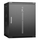 Cabeus SH-05F-15U60/45m-R-BK Шкаф телекоммуникационный настенный разобранный 19" 15U 600x450x769mm (ШхГхВ) дверь металл, цвет черный (RAL 9004) Cabeus SH-05F-15U60/45m-R-BK Шкаф телекоммуникационный настенный разобранный 19" 15U 600x450x769mm (ШхГхВ) дверь металл, цвет черный (RAL 9004)
