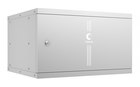 Cabeus WSC-05D-6U55/45m Шкаф телекоммуникационный настенный 19" 6U, серия LIGHT разборный, дверь металл, цвет серый Cabeus WSC-05D-6U55/45m Шкаф телекоммуникационный настенный 19" 6U, серия LIGHT разборный, дверь металл, цвет серый