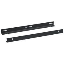 Cabeus JH05-10-100KG-BK Направляющие в шкаф глубиной 1000мм для установки серверного оборудования, пара, усиленные до 100кг, цвет черный (RAL 9004)