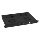 Cabeus JG03t-BK Модуль вентиляторный 19", глубина 320 mm, 4 вентилятора, с цифровым термодатчиком, цвет черный (RAL 9004) Cabeus JG03t-BK Модуль вентиляторный 19", глубина 320 mm, 4 вентилятора, с цифровым термодатчиком, цвет черный (RAL 9004)