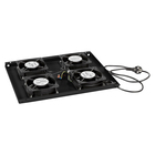Cabeus TRAY-60-BK Модуль вентиляторный с 4-я вентиляторами для установки в напольные шкафы серии SH-05C, ND-05C глубиной 600мм, цвет черный (RAL 9004) Cabeus TRAY-60-BK Модуль вентиляторный с 4-я вентиляторами для установки в напольные шкафы серии SH-05C, ND-05C глубиной 600мм, цвет черный (RAL 9004)