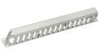 Cabeus JB07-1U-GY Кабельный органайзер 19" 1U с крышкой, металлический, цвет серый (RAL7035) Cabeus JB07-1U-GY Кабельный органайзер 19" 1U с крышкой, металлический, цвет серый (RAL7035)