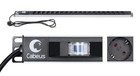Cabeus PDU-16-20S-B Блок розеток для 19" шкафов, вертикальный, 20 розеток Schuko, 16А, автомат защиты, алюминиевый корпус, шнур с вилкой Schuko 2 м Cabeus PDU-16-20S-B Блок розеток для 19" шкафов, вертикальный, 20 розеток Schuko, 16А, автомат защиты, алюминиевый корпус, шнур с вилкой Schuko 2 м