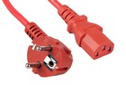Cabeus PC-186-VDE-1.8M-RD Кабель питания компьютера (Schuko+C13) (3x0.75), красный, 1.8м Cabeus PC-186-VDE-1.8M-RD Кабель питания компьютера (Schuko+C13) (3x0.75), красный, 1.8м