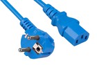 Cabeus PC-186-VDE-1.8M-BL Кабель питания компьютера (Schuko+C13) (3x0.75), синий, 1.8м Cabeus PC-186-VDE-1.8M-BL Кабель питания компьютера (Schuko+C13) (3x0.75), синий, 1.8м