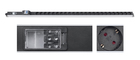 Cabeus PDU-32-24S-B-T Блок розеток для 19" шкафов, вертикальный, 24 розетки Schuko, 32А, автомат защиты, алюминиевый корпус, клеммная колодка Cabeus PDU-32-24S-B-T Блок розеток для 19" шкафов, вертикальный, 24 розетки Schuko, 32А, автомат защиты, алюминиевый корпус, клеммная колодка