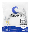 Cabeus PC-UTP-RJ45-Cat.5e-1.5m Патч-корд U/UTP, категория 5е, 2xRJ45/8p8c, неэкранированный, серый, PVC, 1.5м Cabeus PC-UTP-RJ45-Cat.5e-1.5m Патч-корд U/UTP, категория 5е, 2xRJ45/8p8c, неэкранированный, серый, PVC, 1.5м