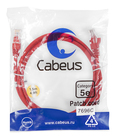 Cabeus PC-UTP-RJ45-Cat.5e-1.5m-RD Патч-корд U/UTP, категория 5е, 2xRJ45/8p8c, неэкранированный, красный, PVC, 1.5м Cabeus PC-UTP-RJ45-Cat.5e-1.5m-RD Патч-корд U/UTP, категория 5е, 2xRJ45/8p8c, неэкранированный, красный, PVC, 1.5м