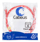 Cabeus PC-UTP-RJ45-Cat.6-1.5m-RD Патч-корд U/UTP, категория 6, 2xRJ45/8p8c, неэкранированный, красный, PVC, 1.5м Cabeus PC-UTP-RJ45-Cat.6-1.5m-RD Патч-корд U/UTP, категория 6, 2xRJ45/8p8c, неэкранированный, красный, PVC, 1.5м