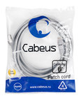 Cabeus PC-FTP-RJ45-Cat.6-5m-LSZH Патч-корд F/UTP, категория 6, 2xRJ45/8p8c, экранированный, серый, LSZH, 5м Cabeus PC-FTP-RJ45-Cat.6-5m-LSZH Патч-корд F/UTP, категория 6, 2xRJ45/8p8c, экранированный, серый, LSZH, 5м