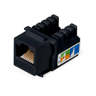Cabeus KJ-RJ45-Cat.5e-90-BK Вставка Keystone Jack RJ-45, категория 5e, заделка тип 110, черная Cabeus KJ-RJ45-Cat.5e-90-BK Вставка Keystone Jack RJ-45, категория 5e, заделка тип 110, черная