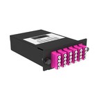 Cabeus FO-OM4-2x12MPO(m)/U-24xLC/U-A-BK Кассета кроссовая 2 разъема MPO/UPC (male) 50/125 OМ4, на 24 LC/UPС (6 QLC/UPC), черный Cabeus FO-OM4-2x12MPO(m)/U-24xLC/U-A-BK Кассета кроссовая 2 разъема MPO/UPC (male) 50/125 OМ4, на 24 LC/UPС (6 QLC/UPC), черный