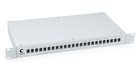 Cabeus FO-19-24SC Кросс бокс оптический 19" на 24 SC (LC duplex) со сплайс пластиной и КДЗС (без пигтейлов и проходных адаптеров) Cabeus FO-19-24SC Кросс бокс оптический 19" на 24 SC (LC duplex) со сплайс пластиной и КДЗС (без пигтейлов и проходных адаптеров)