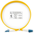 Cabeus FOP(d)-9-LC-LC-1m Шнур оптический duplex LC-LC 9/125 sm 1м LSZH Cabeus FOP(d)-9-LC-LC-1m Шнур оптический duplex LC-LC 9/125 sm 1м LSZH