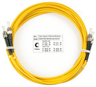 Cabeus FOP(d)-9-ST-ST-5m Шнур оптический duplex ST-ST 9/125 sm 5м LSZH Cabeus FOP(d)-9-ST-ST-5m Шнур оптический duplex ST-ST 9/125 sm 5м LSZH