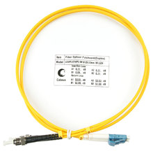 Cabeus FOP(d)-9-LC-ST-1,5m Шнур оптический duplex LC-ST 9/125 sm 1,5м LSZH
