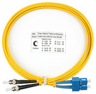 Cabeus FOP(d)-9-SC-ST-2m Шнур оптический duplex SC-ST 9/125 sm 2м LSZH Cabeus FOP(d)-9-SC-ST-2m Шнур оптический duplex SC-ST 9/125 sm 2м LSZH