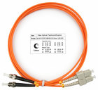 Cabeus FOP-62-SC-ST-1,5m Шнур оптический duplex SC-ST 62,5/125 mm 1,5м LSZH Cabeus FOP-62-SC-ST-1,5m Шнур оптический duplex SC-ST 62,5/125 mm 1,5м LSZH