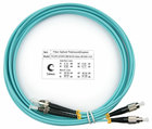 Cabeus FOP-50-FC-ST-3m Шнур оптический duplex FC-ST 50/125 mm OM3 3м LSZH Cabeus FOP-50-FC-ST-3m Шнур оптический duplex FC-ST 50/125 mm OM3 3м LSZH