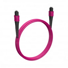 Cabeus FOP-50-OM4-8-MPO(M)-8-MPO(M)-B-2m Кабельная сборка MPO(M) -MPO(M)-8 волокон 50/125 OM4, 2 m, полярность В