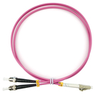 Cabeus FOP-50-OM4-LC-ST-1m Шнур оптический duplex LC-ST 50/125 mm OM4 1м LSZH Cabeus FOP-50-OM4-LC-ST-1m Шнур оптический duplex LC-ST 50/125 mm OM4 1м LSZH