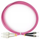 Cabeus FOP-50-OM4-SC-ST-2m Шнур оптический duplex SC-ST 50/125 mm OM4 2м LSZH Cabeus FOP-50-OM4-SC-ST-2m Шнур оптический duplex SC-ST 50/125 mm OM4 2м LSZH