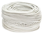 Cabeus UTP-4P-Cat.5e-SOLID-LSZH-WH Кабель витая пара UTP (U/UTP), категория 5e, 4 пары (24 AWG), одножильный, белый, LSZH, нг(А)-HF Cabeus UTP-4P-Cat.5e-SOLID-LSZH-WH Кабель витая пара UTP (U/UTP), категория 5e, 4 пары (24 AWG), одножильный, белый, LSZH, нг(А)-HF