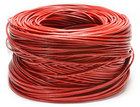 Cabeus UTP-4P-Cat.5e-SOLID-LSZH-RD Кабель витая пара UTP (U/UTP), категория 5e, 4 пары (24 AWG), одножильный, красный, LSZH, нг(А)-HF Cabeus UTP-4P-Cat.5e-SOLID-LSZH-RD Кабель витая пара UTP (U/UTP), категория 5e, 4 пары (24 AWG), одножильный, красный, LSZH, нг(А)-HF