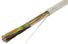 Cabeus UTP-25P-Cat.3-IN Кабель витая пара UTP (U/UTP), категория 3, 25 пар (24 AWG), одножильный (solid), PVC Cabeus UTP-25P-Cat.3-IN Кабель витая пара UTP (U/UTP), категория 3, 25 пар (24 AWG), одножильный (solid), PVC