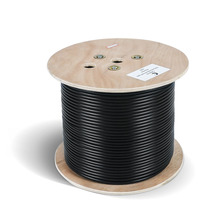 Cabeus RS-485 2x2x24AWG/7 Кабель для интерфейса RS-485/RS-422, 2x(2x24 AWG), многожильный (patch), экран - фольга + оплетка 90%, - 40 C - +75 C, FR-PVC, similar - Belden 9842 (305м), Teldor 9392L02129D#30T 