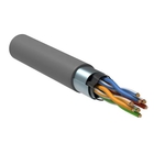 REXANT (01-0152-R) Кабель витая пара F/UTP, CAT 5е, PVC, 4PR, 24AWG, INDOOR, SOLID, серый, 305м, серия LIGHT REXANT (01-0152-R) Кабель витая пара F/UTP, CAT 5е, PVC, 4PR, 24AWG, INDOOR, SOLID, серый, 305м, серия LIGHT