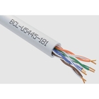 Кабель витая пара Bion BCL-U5445-181 U/UTP, кат.5e, 4x2x0,455мм AWG 25, медь, одножильный, PVC, для внутренней прокладки, 305м, серый Кабель витая пара Bion BCL-U5445-181 U/UTP, кат.5e, 4x2x0,455мм AWG 25, медь, одножильный, PVC, для внутренней прокладки, 305м, серый